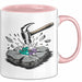 Geologe Tasse Geschenkidee für Felsenliebhaber Rosa Trendation