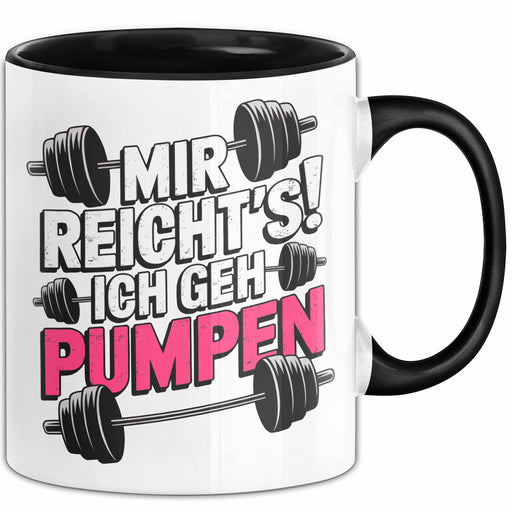 Gewichtheben Tasse Geschenk Ich gehe Gewichte heben Geschenkidee Lustig Trendation