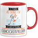Eishockeyspielerin Tasse Geschenk Becher Stark Attraktiv Furchtlos Eishockeyspielerin Lustige Geschenkidee Rot Trendation
