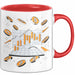 Krypto Trader Tasse Geschenk Lustige Geschenkidee Spruch Für Coin Beobachter Rot Trendation