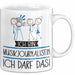 Geschenk für Musikjournalistin Tasse Lustige Geschenkidee Geburtstag Ich Bin Musikjournalistin Ich Darf Das Weiß Trendation