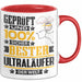 Ultraläufer Geschenk Lustiger Spruch für Ultraläufer Geschenkidee Bester Ultraläufer Der Welt Rot Trendation