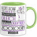 Zoologin Geschenk Becher Tasse Gott Schuf Alle Menschen Gleich Nur Die Besten Durfeten Zoologin Werden Geschenkidee Lustig Grün Trendation
