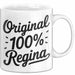 Regina Tasse Geschenk Original 100% Regina Geschenkidee Geburtstag Weiß Trendation
