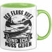 Rudern Tasse Geschenk Der Fluss Ruft Und Ich Muss Gehen Kajak Becher Grün Trendation
