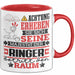 Ringer Geschenk Tasse Lustiger Spruch Erheben Sie Sich Der Ringer Betritt den Raum Rot Trendation