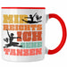 Trendation - Ballett Ballerina Tänzerin Tasse Mädchen Geschenk Frauen Tanzen Geschenkidee Kaffeetasse Rot Trendation