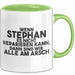 Stephan Tasse Wenn Stephan Nicht Repariert, Sind Wir Am Arsch Geschenk Grün Trendation