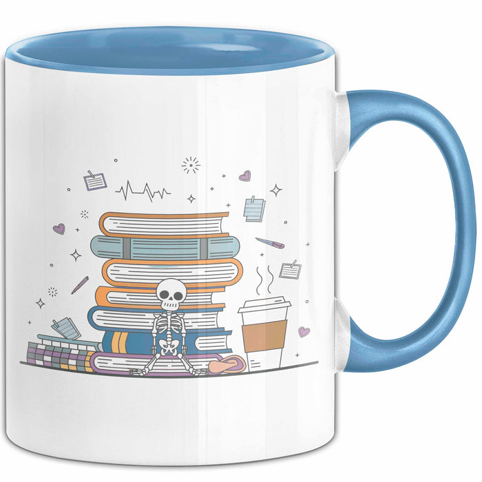 Medizinstudent Tasse Geschenk Lustige Geschenkidee Spruch Für Zukünftige Ärzte Blau Trendation