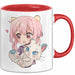 Anime Tasse Geschenk Grafik Rot Trendation