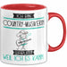 Country-Musikerin Tasse Geschenk Ich Bin Country-Musikerin Warum Weil Ich Es Kann Geschenkidee Geburtstag Rot Trendation