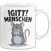 Sarkastisch Sarkasmus Introvertiert Tasse Geschenk Lustige Geschenkidee Spruch Igitt Menschen Weiß Trendation