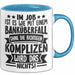 Kollegen Tasse Geschenk Im Job Ist Es Wie Mit Einem Banküberfall Ohne Die Richtigen Komplizen Wird Das Nichts Kaffee-Becher Blau Trendation
