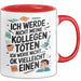 Bürokollege Tasse Geschenkidee Ich Töte Meine Kollegen Nicht Rot Trendation