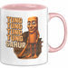 Tung Tung Tung Tung Sahur Tasse Meme Italienisch Geschenk Lustig Becher Rosa Trendation