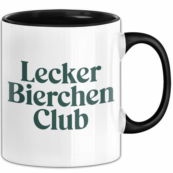 Bierclub Bierliebhaber Tasse Geschenk Lustige Geschenkidee Spruch Lecker Bierchen Club Palma Clothing Trendation