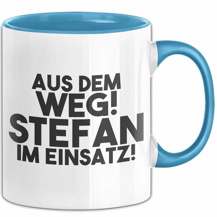 Stefan Tasse Aus Dem Weg! Stefan Im Einsatz! Geschenk