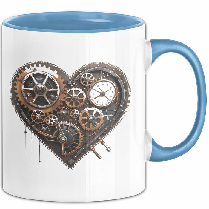 Zukunft Fan Enthusiast Tasse Geschenkidee für Zukunfts Fans Blau Trendation
