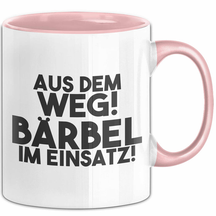 Baerbel Tasse Aus Dem Weg! Baerbel Im Einsatz! Geschenk