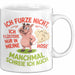 Schweinebauer Schweine Tier Tasse Geschenk Lustige Geschenkidee Spruch Ich Furze Nicht Ich Flüstere Nur In Meine Hose Weiß Trendation