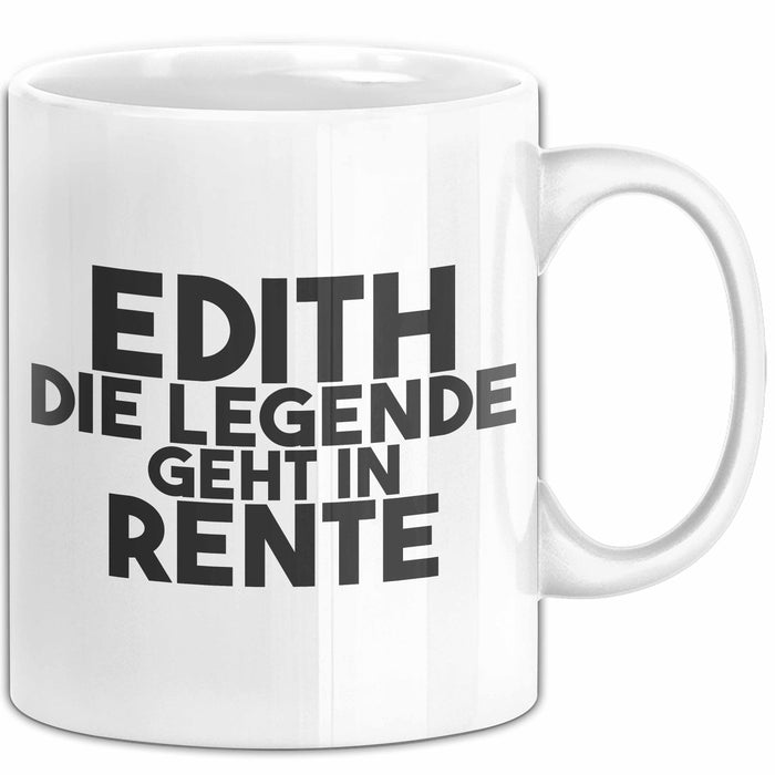 Edith Tasse Edith – Die Legende Geht In Rente Geschenk