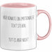 Sarkastischer Sarkasmus Tasse Geschenk Lustige Geschenkidee Spruch Hier Könnte Ein Emotionaler Text Stehen Tut Es Aber Nicht Rosa Trendation