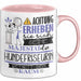 Hundefriseurin Tasse Geschenk Lustiger Spruch Bitte Erheben Sie Sich Seine Majestät Die Hundefriseurin Betritt Den Raum Rosa Trendation