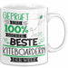 Beste Kiteboarderin Der Welt Tasse Geschenk für Eine Kiteboarderin Geprüft Und Sicher Geschenkidee Geburtstag Weihnachten Weiß Trendation