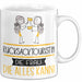 Rucksacktouristin Geschenk Tasse Becher Die Frau Die Allen Kann Geschenkidee für eine Rucksacktouristin Lustig Weiß Trendation