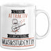 Musikstudentin Tasse Geschenk Becher Stark Attraktiv Furchtlos Musikstudentin Lustige Geschenkidee Weiß Trendation
