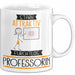 Professorin Tasse Geschenk Becher Stark Attraktiv Furchtlos Professorin Lustige Geschenkidee Weiß Trendation