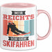 Ski Tasse Geschenk Grafik Mir Reichts Ich Geh Ski Fahren Becher Rosa Trendation