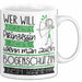 Bogenschützin Tasse Geschenk Spruch Wer Will Schon Prinzessin Sein Wenn Man Auch Bogenschützin Sein Kann Weiß Trendation