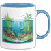 Aquascaper Tasse Geschenkidee für Unterwasser Garten Fan Blau Trendation