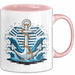 Seemann Tasse Geschenk Lustige Geschenkidee Spruch Für Ozean Liebhaber Rosa Trendation