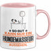 Hundemasseur Geschenk Tasse So Gut Kann Nur Ein Hundemasseur Aussehen Geschenkidee Kaffee-Becher Rosa Trendation