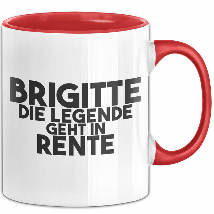 Brigitte Tasse Brigitte – Die Legende Geht In Rente Geschenk