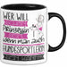 Hundesportlerin Tasse Geschenk Spruch Wer Will Schon Prinzessin Sein Wenn Man Auch Hundesportlerin Sein Kann Trendation