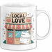 Kleinunternehmer Tasse Geschenk Lustige Geschenkidee Spruch Für Lokale Helden Weiß Trendation