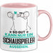 Schauspieler Geschenk Tasse So Gut Kann Nur Ein Schauspieler Aussehen Geschenkidee Kaffee-Becher Rosa Trendation