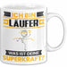 Läufer Tasse Geschenk für Läufer Geburtstag Lustiger Spruch Kaffee-Becher Was Ist Deine Superkraft Weiß Trendation