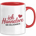 Hannelore Tasse Geschenk Ich Bin Vollkommen Hannelore Geschenkidee Geburtstag Rot Trendation