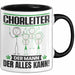 Chorleiter Tasse Geschenk für Chorleiter Der Mann Der Alles Kann Geschenkidee zum Geburtstag Schwarz Trendation