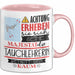 Tauchlehrerin Tasse Geschenk Lustiger Spruch Bitte Erheben Sie Sich Seine Majestät Die Tauchlehrerin Betritt Den Raum Rosa Trendation