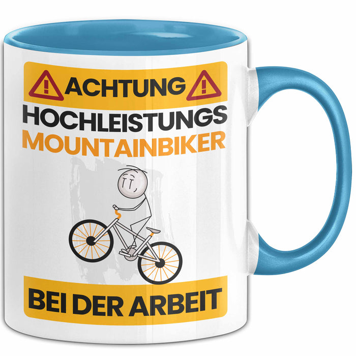 Mountainbiker Tasse Geschenk Lustiger Spruch Geschenkidee für Mountain — TrendationStore