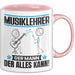 Musiklehrer Tasse Geschenk für Musiklehrer Der Mann Der Alles Kann Geschenkidee zum Geburtstag Rosa Trendation