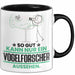 Vogelforscher Geschenk Tasse So Gut Kann Nur Ein Vogelforscher Aussehen Geschenkidee Kaffee-Becher Schwarz Trendation