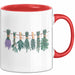 Kräuterkundler Tasse Geschenkidee Naturheilmittel Suchender Rot Trendation