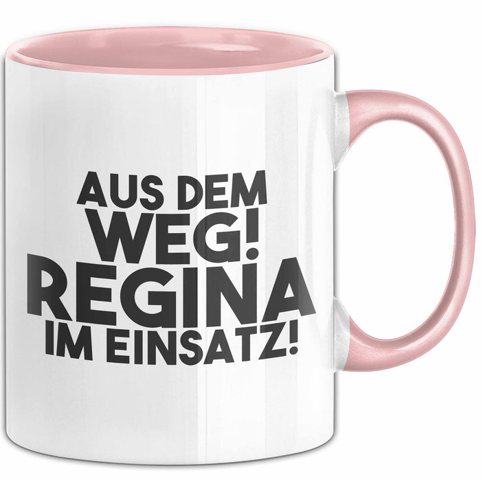 Regina Tasse Aus Dem Weg! Regina Im Einsatz! Geschenk