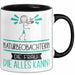 Naturbeobachterin Geschenk Tasse Becher Die Frau Die Allen Kann Geschenkidee für eine Naturbeobachterin Lustig Trendation